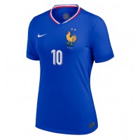 Frankreich Kylian Mbappe #10 Heimtrikot Frauen EM 2024 Kurzarm